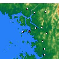 Nearby Forecast Locations - Инчхон - карта