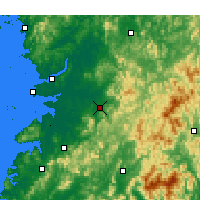 Nearby Forecast Locations - Чонджу - карта
