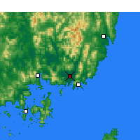 Nearby Forecast Locations - Кимхэ - карта