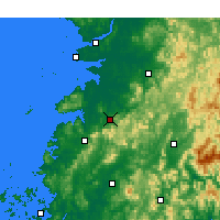Nearby Forecast Locations - Чонып - карта