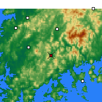 Nearby Forecast Locations - Сунчхон - карта