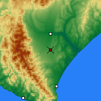 Nearby Forecast Locations - Tokachi - карта