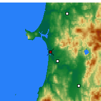 Nearby Forecast Locations - Акита - карта