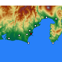 Nearby Forecast Locations - Яидзу - карта