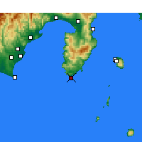 Nearby Forecast Locations - Irozaki - карта