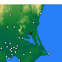 Nearby Forecast Locations - Омитама - карта