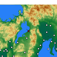 Nearby Forecast Locations - Хиконе - карта