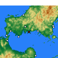 Nearby Forecast Locations - Хофу - карта
