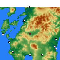 Nearby Forecast Locations - Хитоёси - карта