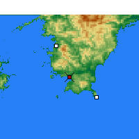Nearby Forecast Locations - Сукумо - карта