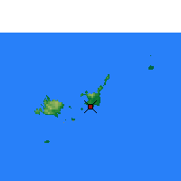 Nearby Forecast Locations - Исигаки - карта