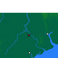 Nearby Forecast Locations - Ma-ubin - карта