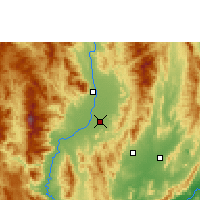 Nearby Forecast Locations - Лампхун - карта