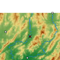 Nearby Forecast Locations - Пхрэ - карта