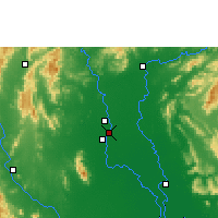 Nearby Forecast Locations - Si Samrong Agromet - карта