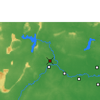 Nearby Forecast Locations - Кхонкэн - карта