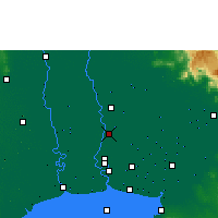 Nearby Forecast Locations - Don Mueang district - карта
