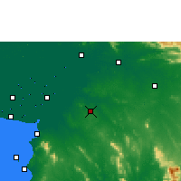 Nearby Forecast Locations - Чаченгсау - карта