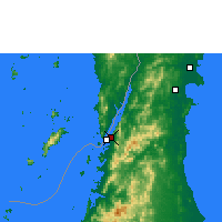 Nearby Forecast Locations - Ранонг - карта