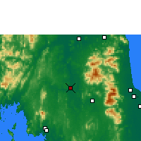 Nearby Forecast Locations - Phrasang - карта