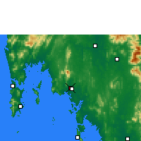 Nearby Forecast Locations - Краби - карта