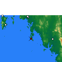 Nearby Forecast Locations - Ko Lanta - карта