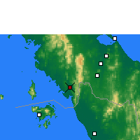 Nearby Forecast Locations - Сатун - карта