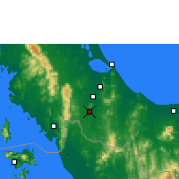 Nearby Forecast Locations - Sa Dao - карта