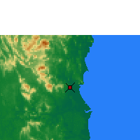 Nearby Forecast Locations - Куантан - карта