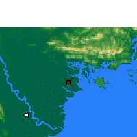 Nearby Forecast Locations - Phu Lien - карта