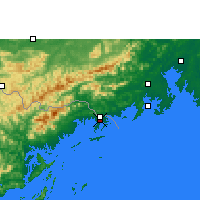 Nearby Forecast Locations - Монгкай - карта