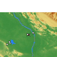 Nearby Forecast Locations - Тхакхэк - карта