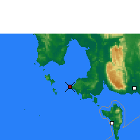 Nearby Forecast Locations - Sihanoukville - карта
