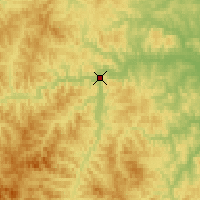 Nearby Forecast Locations - Тахэ - карта