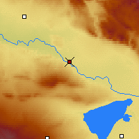 Nearby Forecast Locations - Бурчун - карта