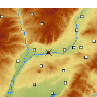 Nearby Forecast Locations - Jishan - карта