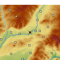 Nearby Forecast Locations - Xinjiang - карта