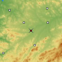 Nearby Forecast Locations - Мэйхэкоу - карта