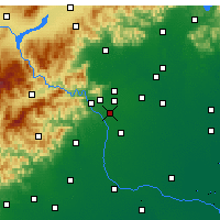 Nearby Forecast Locations - Fengtai/Beij. - карта