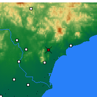 Nearby Forecast Locations - Funing/HEB - карта