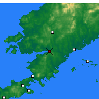 Nearby Forecast Locations - Xinjin/LNN - карта