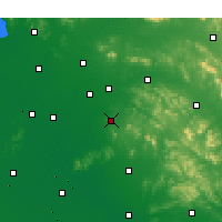 Nearby Forecast Locations - Цзоучэн - карта