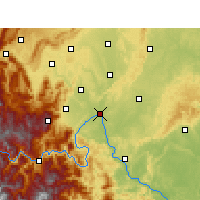 Nearby Forecast Locations - Лэшань - карта