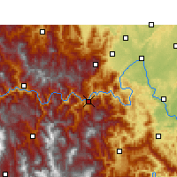 Nearby Forecast Locations - Ebian - карта