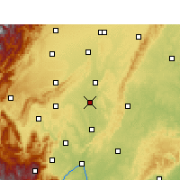 Nearby Forecast Locations - Мэйшань - карта