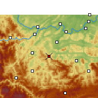 Nearby Forecast Locations - Gong Xian/SCH - карта