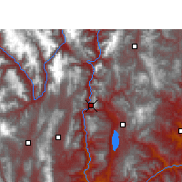 Nearby Forecast Locations - Lijiang - карта