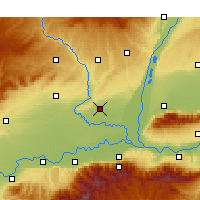 Nearby Forecast Locations - Dali - карта