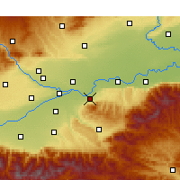 Nearby Forecast Locations - Линьтун - карта