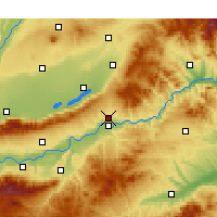 Nearby Forecast Locations - Pinglu/SHX - карта